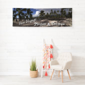 Landschaftlicher Hawaii Beach Travel Bon Voyage we Banner (Insitu)