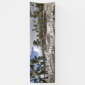 Landschaftlicher Hawaii Beach Travel Bon Voyage we Banner (Vertikal)