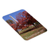 Landschaftlicher Herbst Washington D.C. Souvenir Magnet (Rechte Seite)