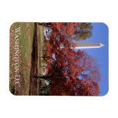 Landschaftlicher Herbst Washington D.C. Souvenir Magnet (Horizontal)