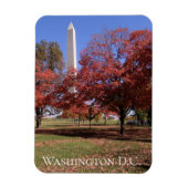 Landschaftlicher Herbst Washington D.C. Souvenir Magnet (Vertikal)
