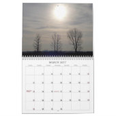 Landschaftlicher Horizont-Kalender, 2016 Kalender (Mär 2027)