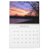 Landschaftlicher Horizont-Kalender, 2016 Kalender (Feb 2026)