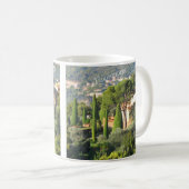 LANDSCHAFTLICHER ITALIENISCHER CYPRESS VERSCHIEBT  KAFFEETASSE (VorderseiteRechts)