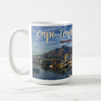 Landschaftlicher Kaffee in Kapstadt Souvenir Tasse