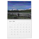 landschaftlicher Kalender 2018 in Idaho (Mär 2026)