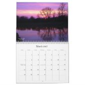 Landschaftlicher Kalender der Horizont-2013 (Mär 2027)