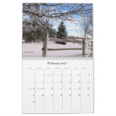 Landschaftlicher Kalender der Horizont-2013 (Feb 2027)