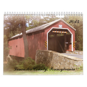 Landschaftlicher Kalender Lancasters, Pennsylvania