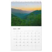 Landschaftlicher Kalender Nord-Carolina (Mär 2027)