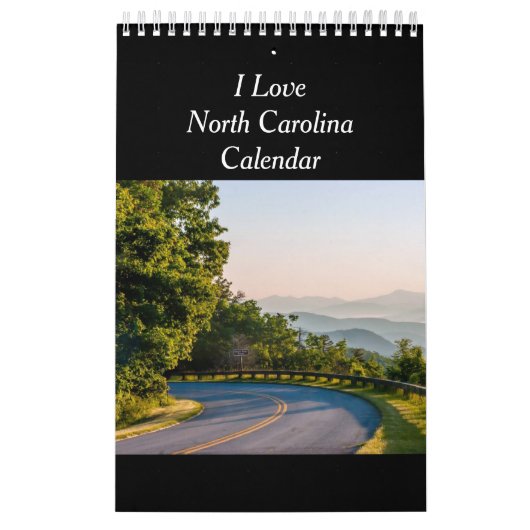 Landschaftlicher Kalender Nord-Carolina (Titelbild)