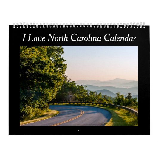Landschaftlicher Kalender Nord-Carolina (Titelbild)