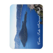 Landschaftlicher Kratersee Nationalpark Foto Magne Magnet (Vertikal)