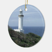 Landschaftlicher Leuchtturm Keramikornament (Links)
