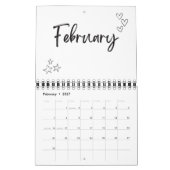 landschaftlicher Mauerkalender 2025 Kalender (Feb 2027)