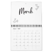 landschaftlicher Mauerkalender 2025 Kalender (Mär 2027)