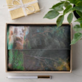 Landschaftlicher Naturfantasy-Wasserfall Seidenpapier (Geschenk)