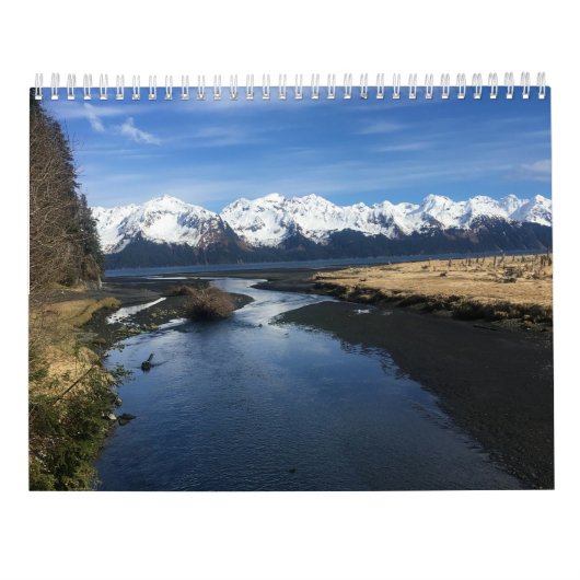 Landschaftlicher Naturkalender Kalender (Rückseite)