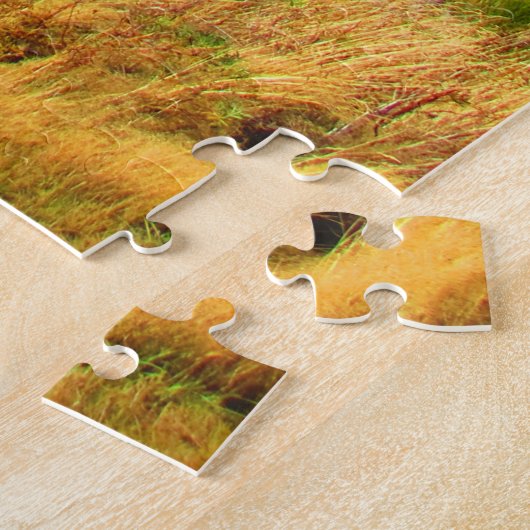 Landschaftlicher Neuseeländischer See Puzzle (Seite)