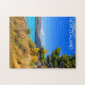 Landschaftlicher Neuseeländischer See Puzzle (Horizontal)