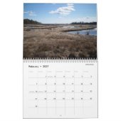 Landschaftlicher New-Jersey Kalender (Feb 2027)