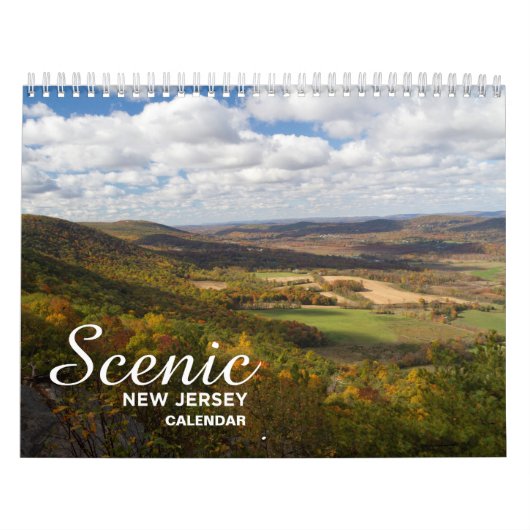 Landschaftlicher New-Jersey Kalender (Titelbild)