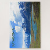 Landschaftlicher Patagonia-Chile Puzzle (Vertikal)