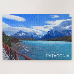 Landschaftlicher Patagonia-Chile Puzzle