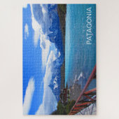 Landschaftlicher Patagonia-Chile Puzzle (Vertikal)