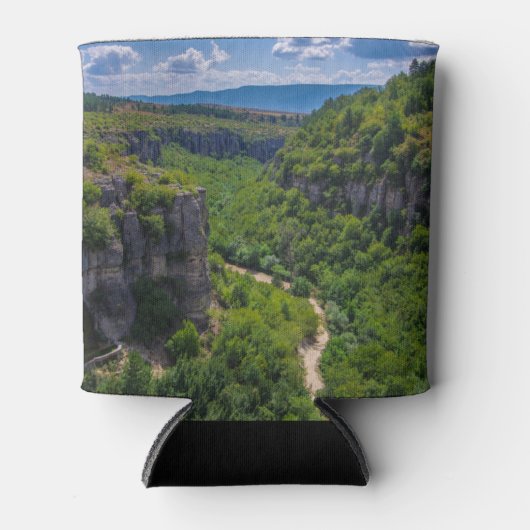Landschaftlicher Pine Trees Canyon Dosenkühler (Vorderseite)