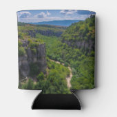 Landschaftlicher Pine Trees Canyon Dosenkühler (Rückseite)