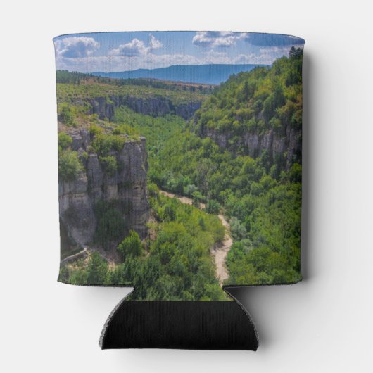 Landschaftlicher Pine Trees Canyon Dosenkühler (Rückseite)