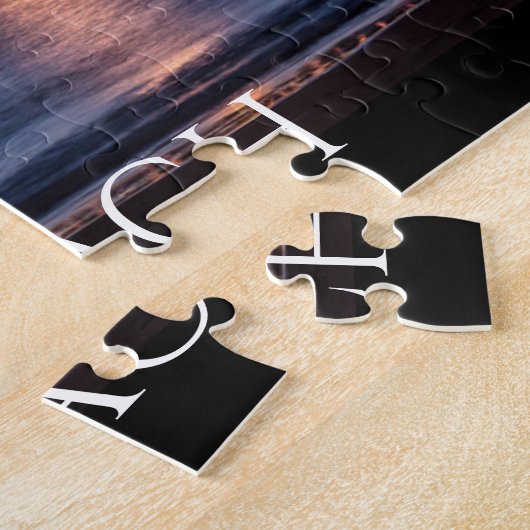 Landschaftlicher Pismo Beach Sunset Puzzle (Seite)