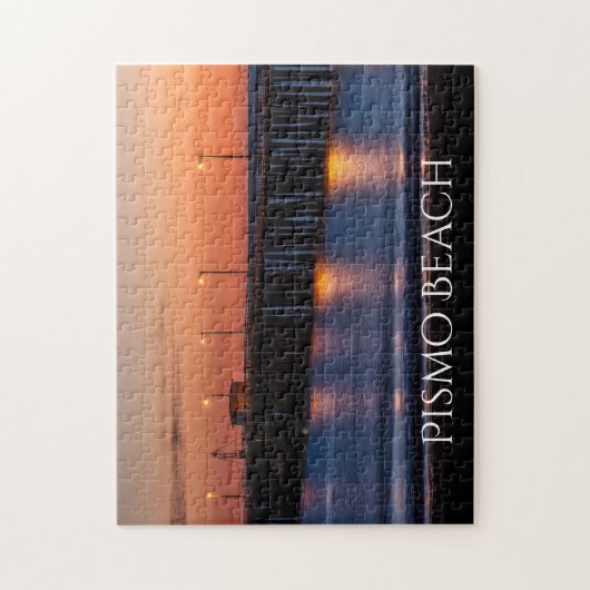 Landschaftlicher Pismo Beach Sunset Puzzle (Vertikal)