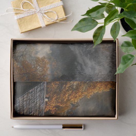 Landschaftlicher Power der Natur Seidenpapier (Geschenk)