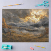 Landschaftlicher Power der Natur Seidenpapier (Basteln)