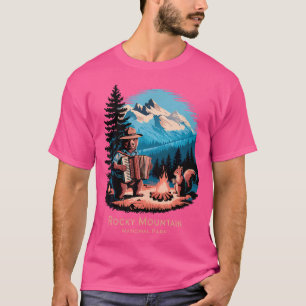 Landschaftlicher Rocky Mountain Nationalpark Bär F T-Shirt