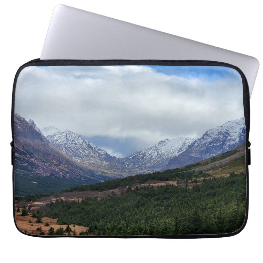 Landschaftlicher Rocky Ridge Computercase Laptopschutzhülle (Vorderseite)