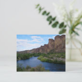 landschaftlicher Saguarsee Postkarte (Stehend Vorderseite)
