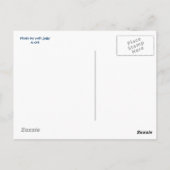 landschaftlicher Saguarsee Postkarte (Rückseite)