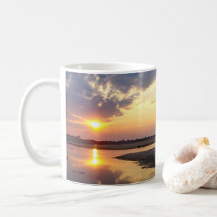Landschaftlicher Sambischer Sonnenuntergang Kaffeetasse