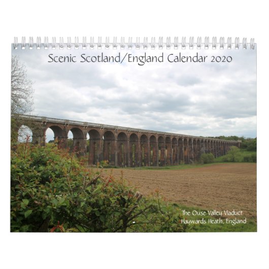 Landschaftlicher schottischer/englischer Kalender (Titelbild)