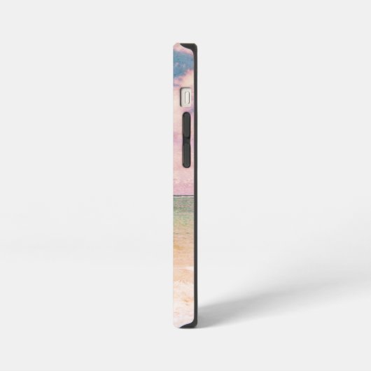 Landschaftlicher Seebarsch iPhone Hülle (Linke Seite)