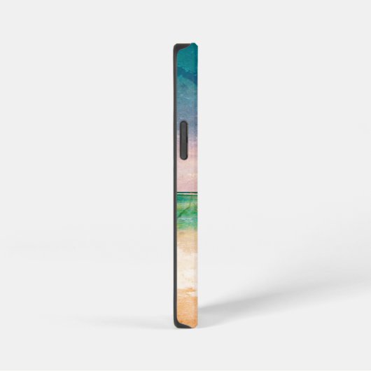 Landschaftlicher Seebarsch iPhone Hülle (Rechte Seite)