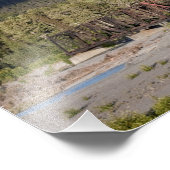 Landschaftlicher Seward Highway Chugach National F Fotodruck (Ecke)