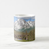 Landschaftlicher Seward Highway Chugach National F Kaffeetasse (Mittel)