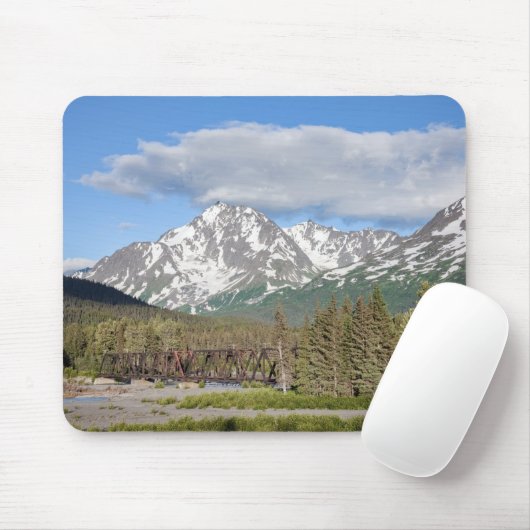 Landschaftlicher Seward Highway Chugach National F Mousepad (Mit Mouse)