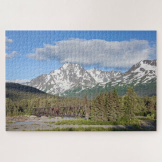 Landschaftlicher Seward Highway Chugach National F Puzzle