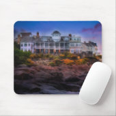 Landschaftlicher Sonnenaufgang Cape Neddick Maine Mousepad (Mit Mouse)