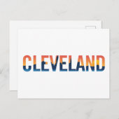 Landschaftlicher Stadtblick | Cleveland, Ohio Postkarte (Vorne/Hinten)